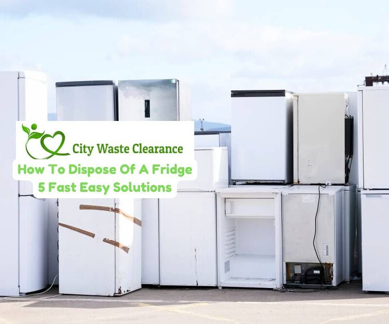 How To Dispose Of A Fridge 5 Fast Easy Solutions