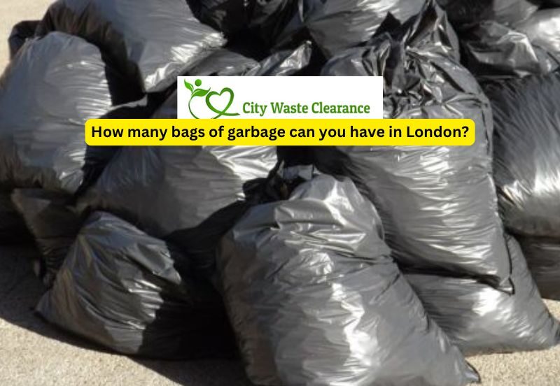 How many bags of garbage can you have in London