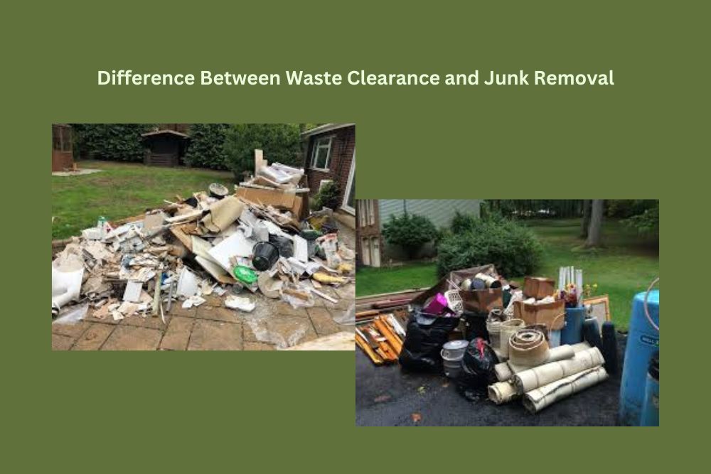 The Difference Between Waste Clearance and Junk Removal